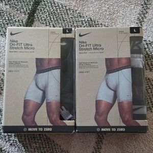 Nike Dri-FIT Ultra Stretch Micro Boxer Briefs - Silver Gray
